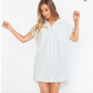 Show me Your mumu Martin Shirt Dress